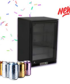 GN-126H Ψυγείο Back Bar Black